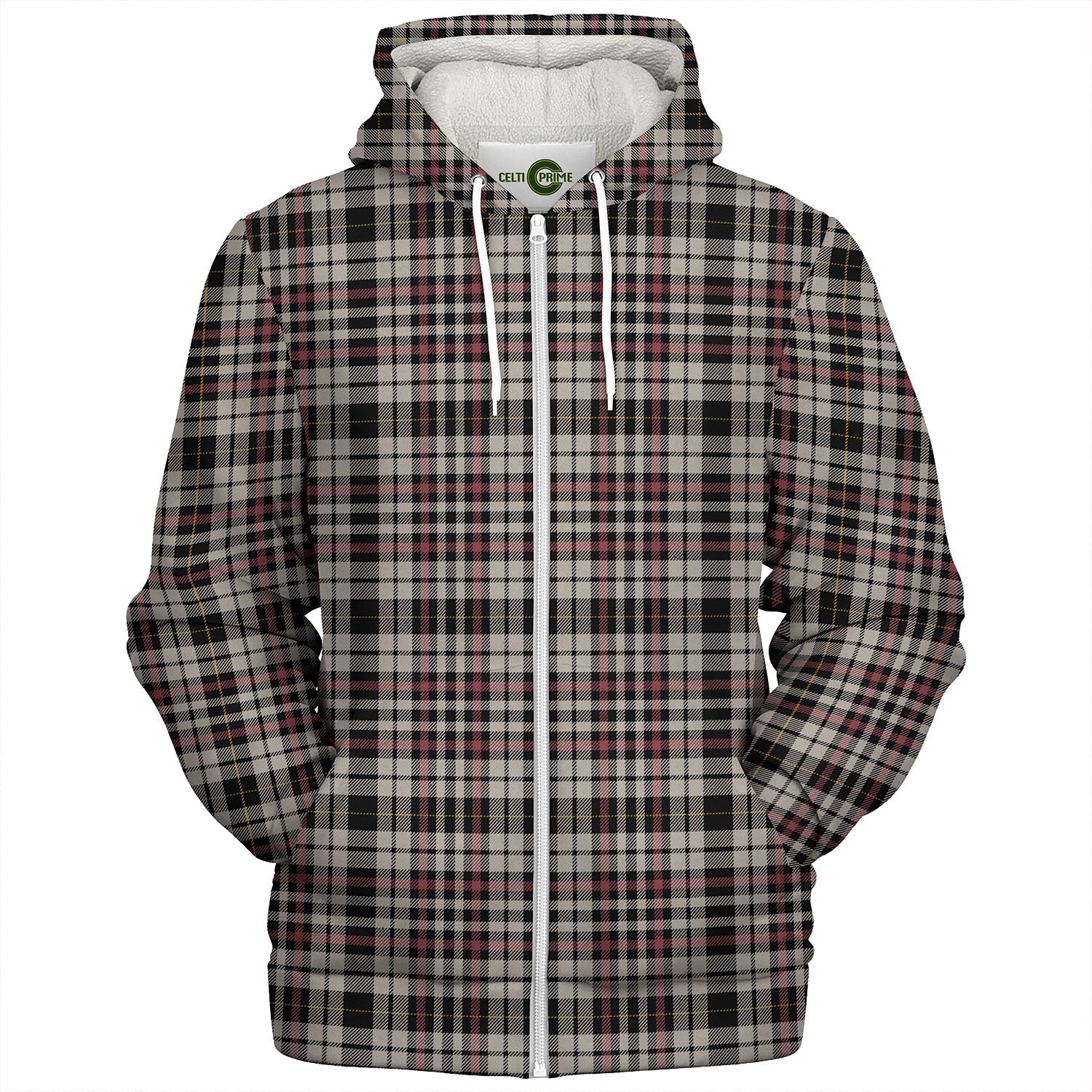 MacKay Ancient Tartan Crest Sherpa Hoodie