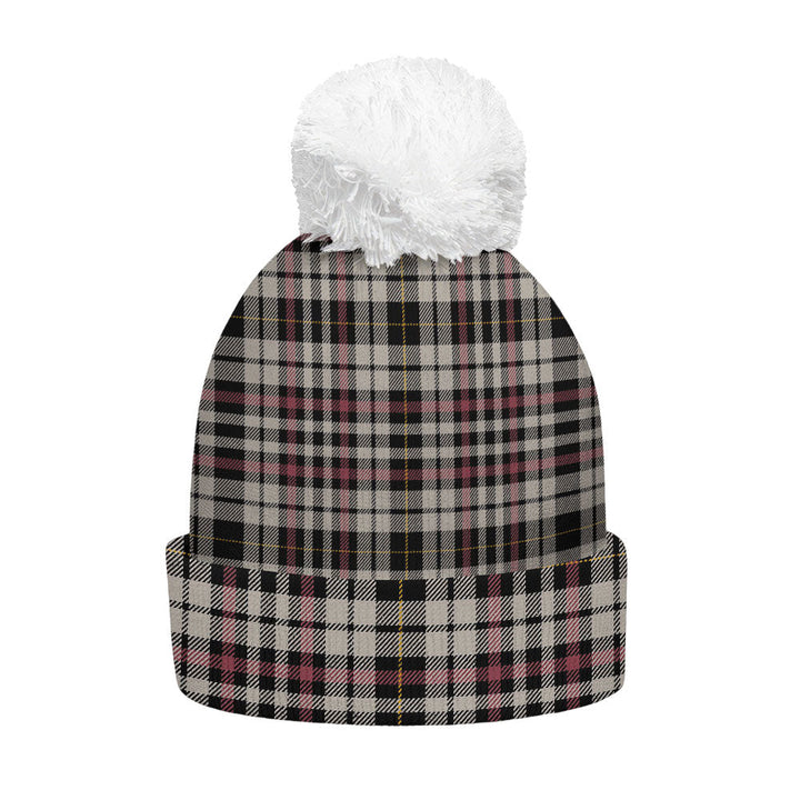 Little Arisaid Ancient Clan Badge Tartan Bobble Beanie Hat