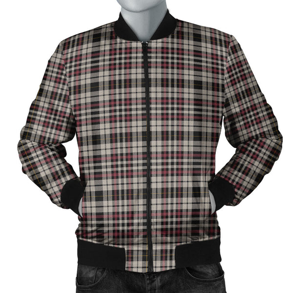 Little Arisaid Ancient Clan Badge Tartan Bomber Jacket