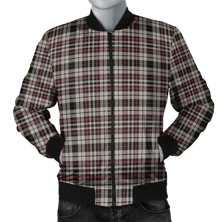 Little Arisaid Ancient Clan Badge Tartan Bomber Jacket