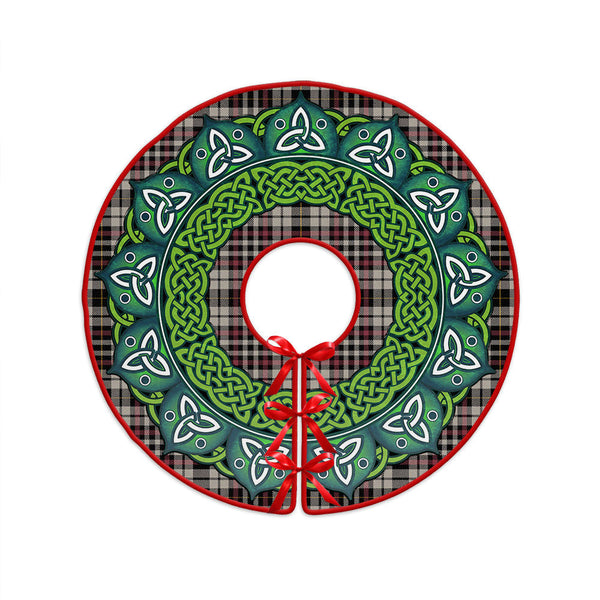 Little Arisaid Ancient Clan Badge Tartan Christmas Tree Skirt Heritage Holiday Decor