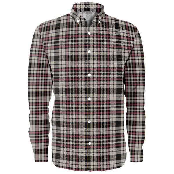 Little Arisaid Ancient Clan Badge Tartan Long Sleeve Shirt