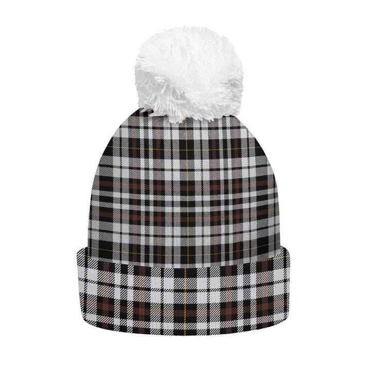 Little Arisaid Modern Clan Badge Tartan Bobble Beanie Hat