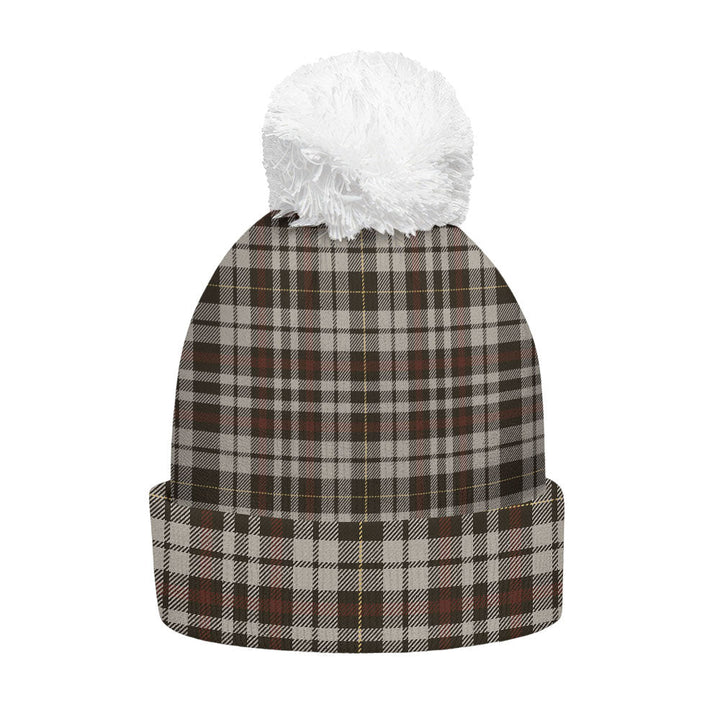Little Arisaid Weathered Clan Badge Tartan Bobble Beanie Hat