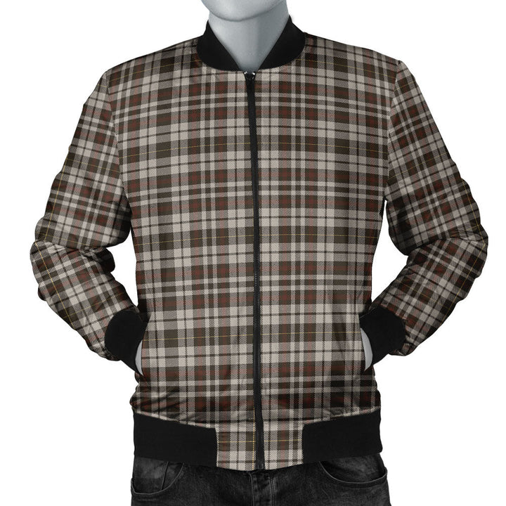 Little Arisaid Weathered Clan Badge Tartan Bomber Jacket