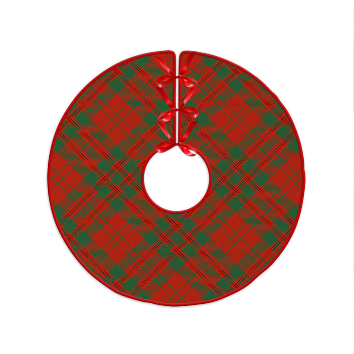 Livingstone Ancient Clan Badge Tartan Christmas Tree Skirt