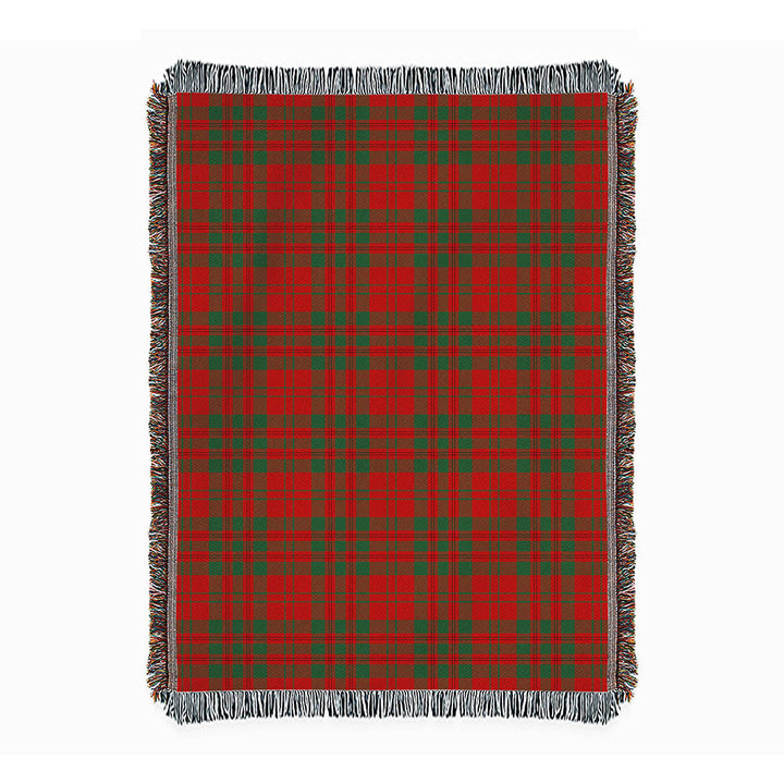 Livingstone Modern Clan Badge Tartan Woven Blanket