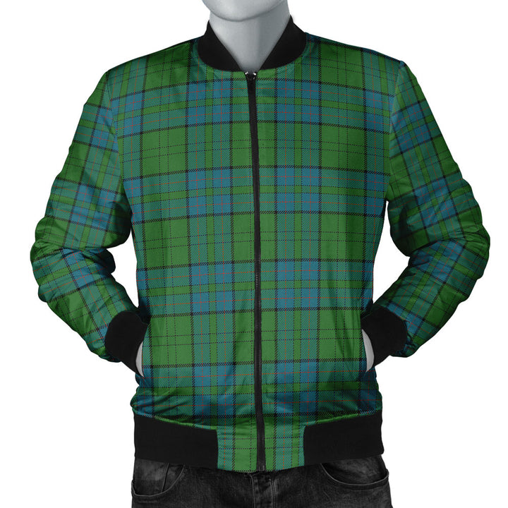 Lockhart Ancient Clan Badge Tartan Bomber Jacket