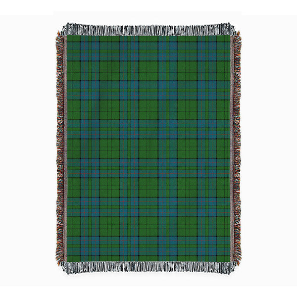 Lockhart Ancient Clan Badge Tartan Woven Blanket