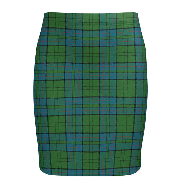 Lockhart Ancient Tartan Fitted Skirt
