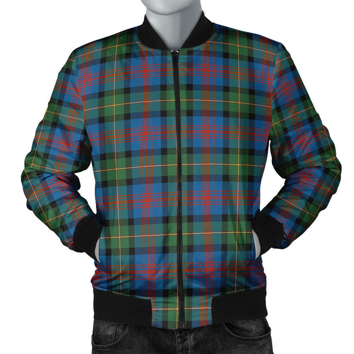 Logan Ancient Clan Badge Tartan Bomber Jacket