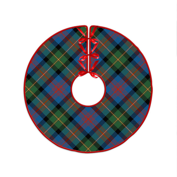 Logan Ancient Clan Badge Tartan Christmas Tree Skirt