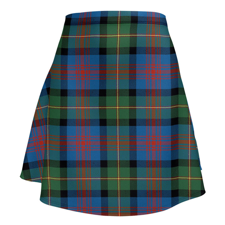 Logan Ancient Clan Badge Tartan Flared Skirt