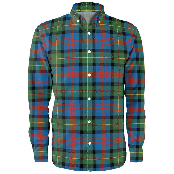 Logan Ancient Clan Badge Tartan Long Sleeve Shirt
