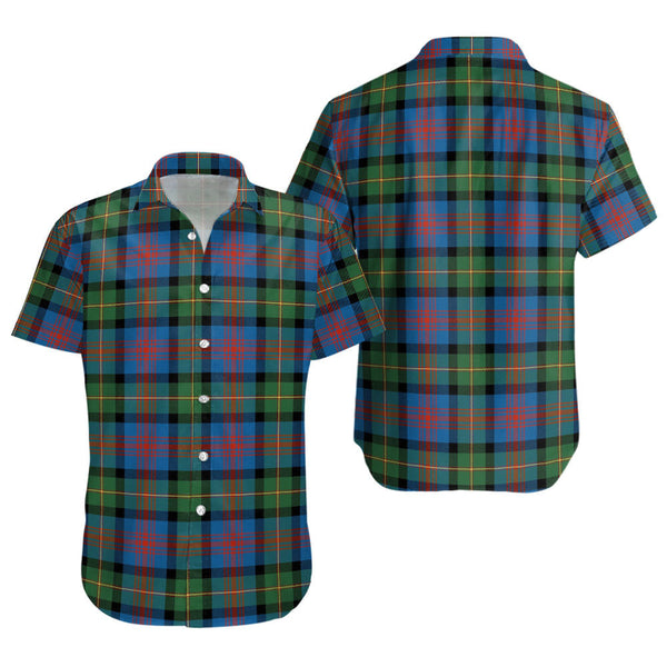 Logan Ancient Clan Badge Tartan Short Sleeve Shirt