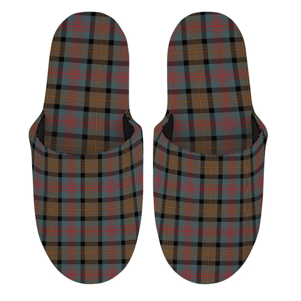 Logan Weathered Clan Badge Tartan Mop Slippers