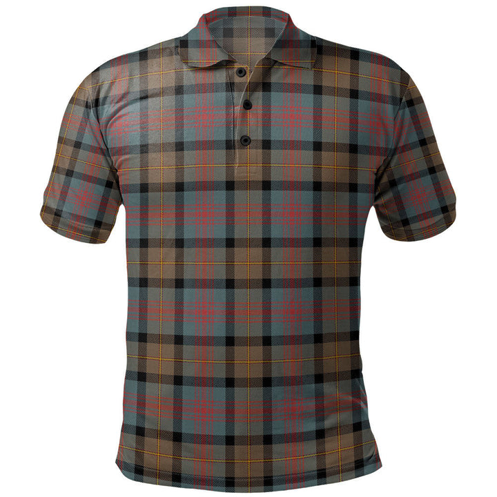 Logan Weathered Clan Badge Tartan Polo Shirt