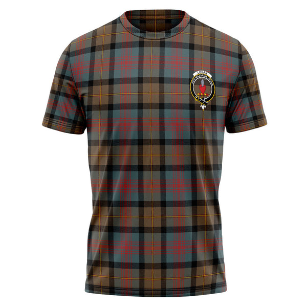 Logan Weathered Clan Badge Tartan T-Shirt