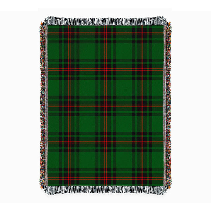 Logie Clan Badge Tartan Woven Blanket