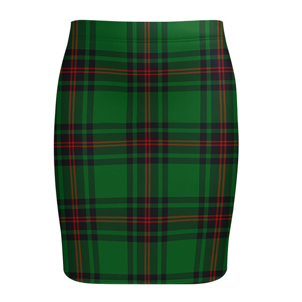 Logie Tartan Fitted Skirt