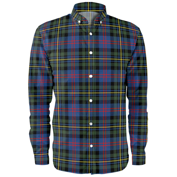 MacCallum of Berwick Modern Clan Badge Tartan Long Sleeve Shirt