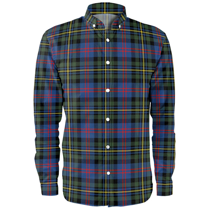 MacCallum of Berwick Modern Clan Badge Tartan Long Sleeve Shirt