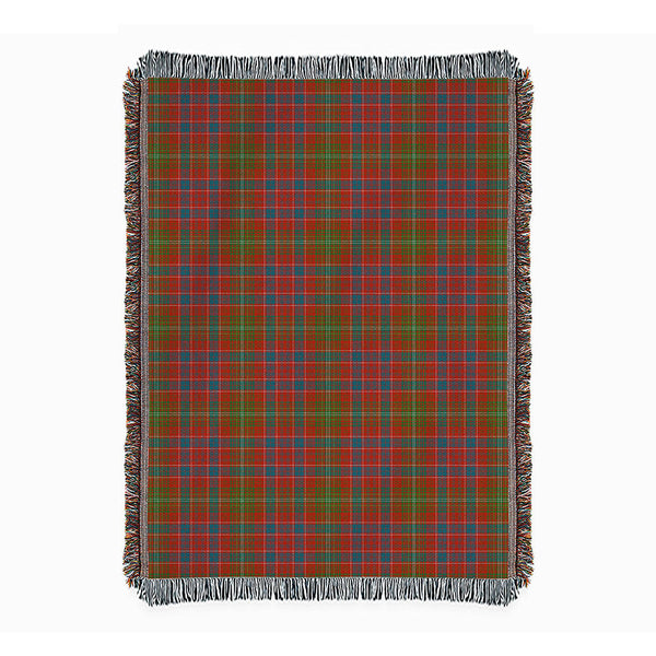 Lumsden Ancient Clan Badge Tartan Woven Blanket
