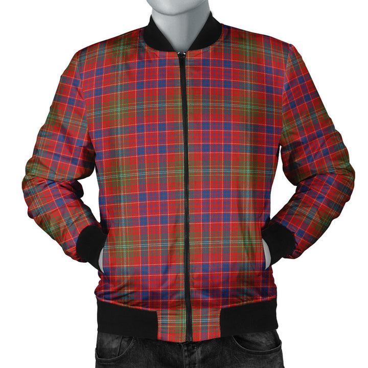 Lumsden Modern Clan Badge Tartan Bomber Jacket