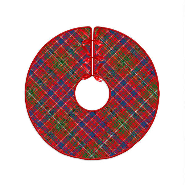 Lumsden Modern Clan Badge Tartan Christmas Tree Skirt