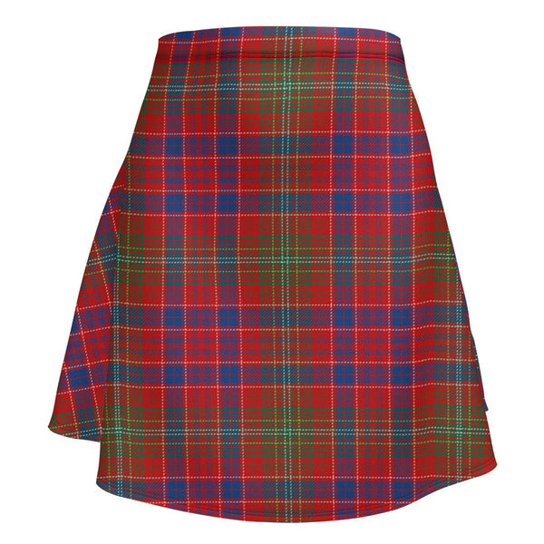 Lumsden Modern Clan Badge Tartan Flared Skirt
