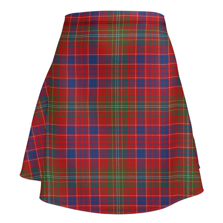 Lumsden Modern Clan Badge Tartan Flared Skirt