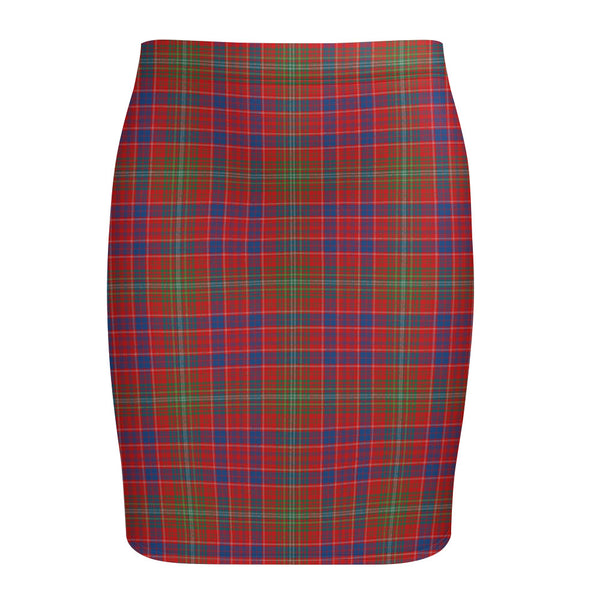 Lumsden Modern Tartan Fitted Skirt