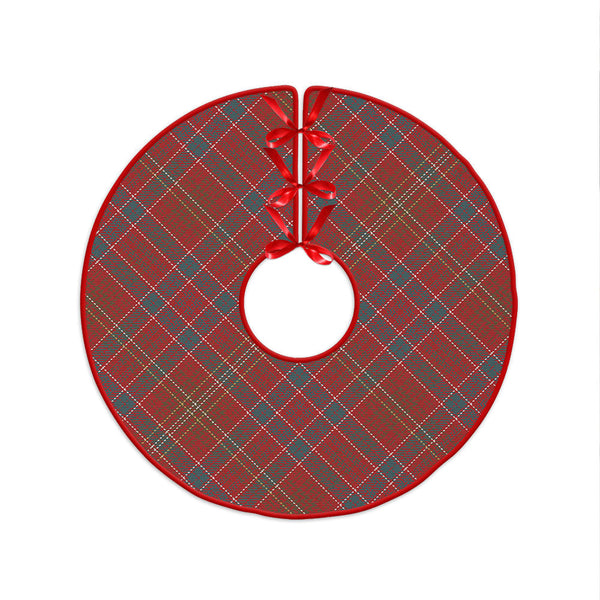 Lumsden Weathered Clan Badge Tartan Christmas Tree Skirt