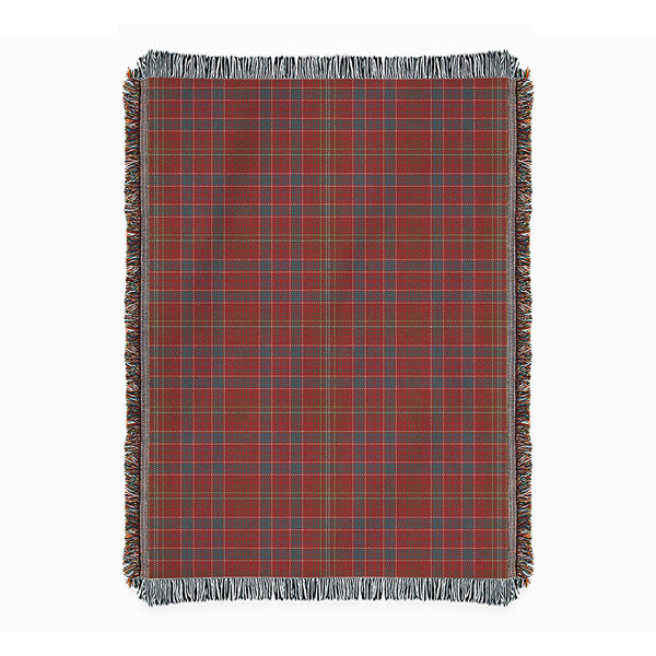 Lumsden Weathered Clan Badge Tartan Woven Blanket