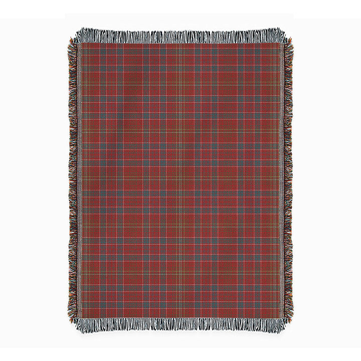 Lumsden Weathered Clan Badge Tartan Woven Blanket