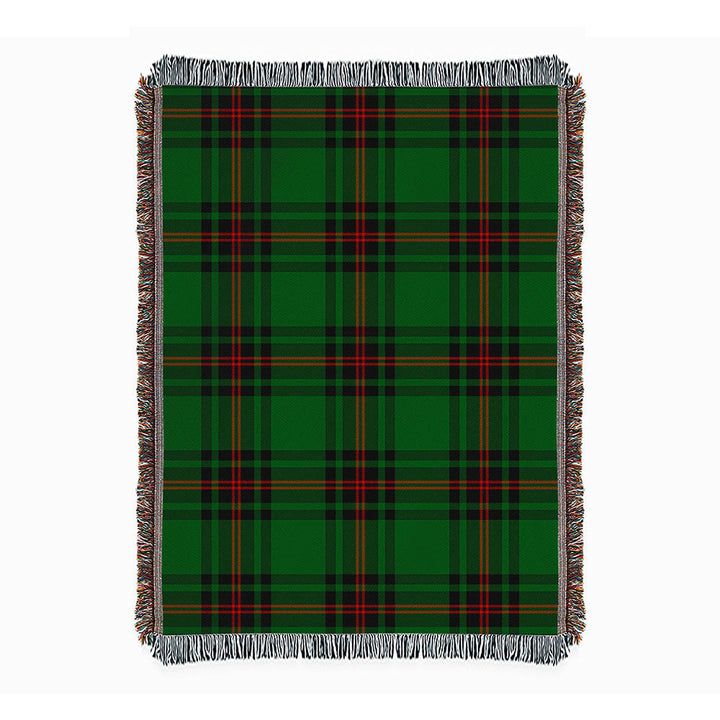 Lundin Clan Badge Tartan Woven Blanket