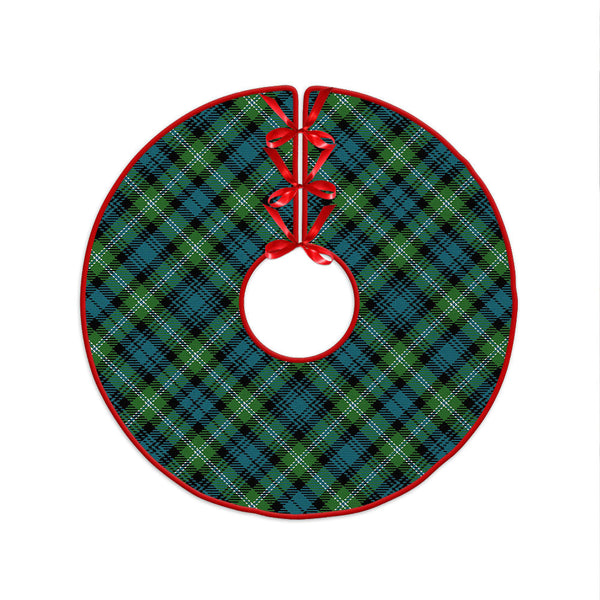 Lyon (Liall Lyall Lyle) Ancient Clan Badge Tartan Christmas Tree Skirt