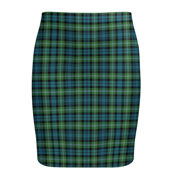 Lyon (Liall Lyall Lyle) Ancient Tartan Fitted Skirt