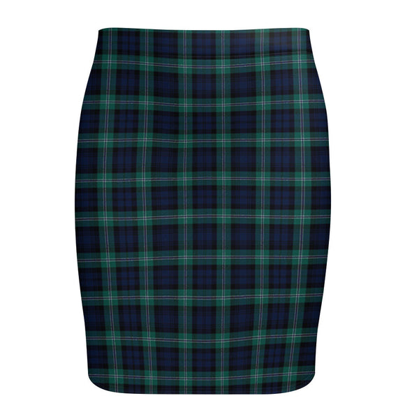 Lyon (Liall Lyall Lyle) Modern Tartan Fitted Skirt