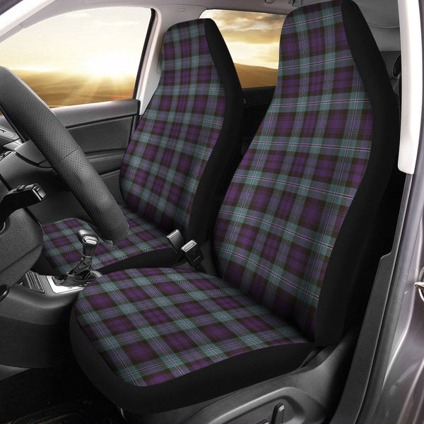 Lyon ((Liall Lyall Lyle) Weathered Clan Badge Tartan Car Seat Covers