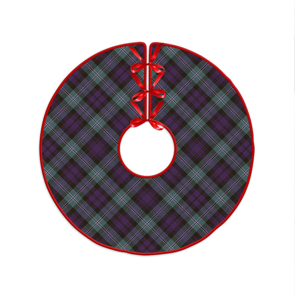 Lyon ((Liall Lyall Lyle) Weathered Clan Badge Tartan Christmas Tree Skirt