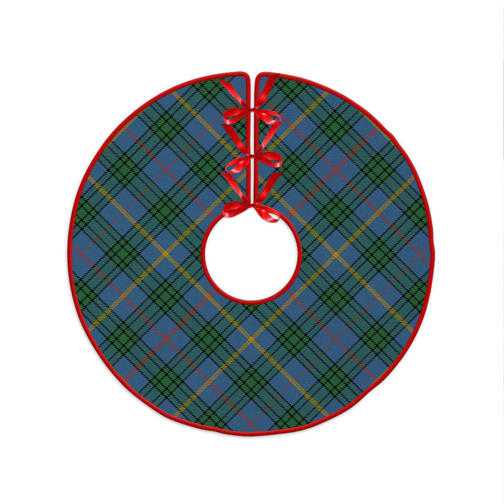 MacAinsh Ancient Clan Badge Tartan Christmas Tree Skirt