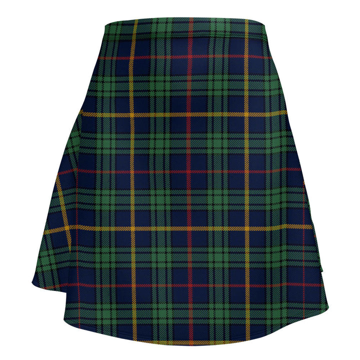 MacAinsh Modern Clan Badge Tartan Flared Skirt