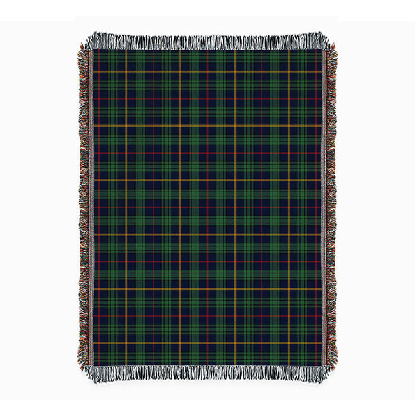 MacAinsh Modern Clan Badge Tartan Woven Blanket