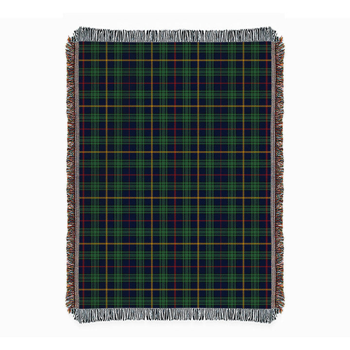 MacAinsh Modern Clan Badge Tartan Woven Blanket