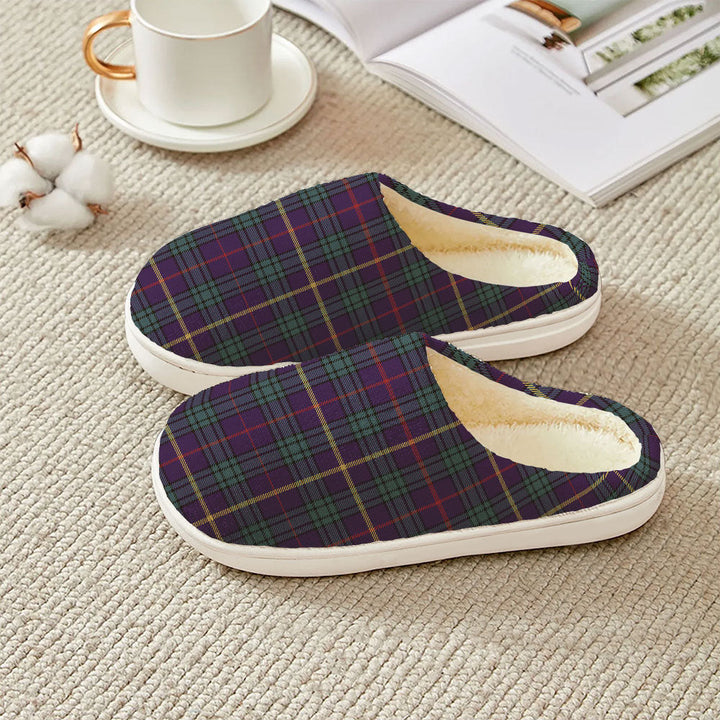 MacAinsh Weathered Clan Badge Tartan Plush Slipper
