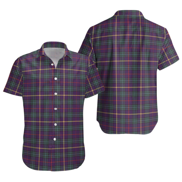 MacAinsh Weathered Clan Badge Tartan Short Sleeve Shirt