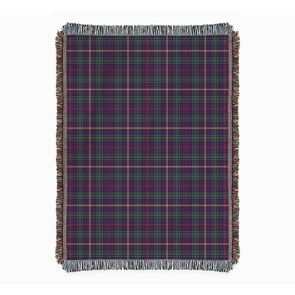 MacAinsh Weathered Clan Badge Tartan Woven Blanket