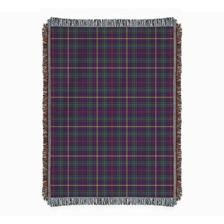 MacAinsh Weathered Clan Badge Tartan Woven Blanket