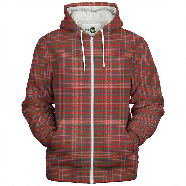 MacAlister Modern Clan Badge Tartan Sherpa Hoodie